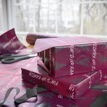 Load image into Gallery viewer, "FUK'D UP FAMILY" Gift Wrapping Paper
