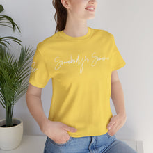 Load image into Gallery viewer, "Somebody's Someone" Jersey T-Shirt (Bella + Canvas)