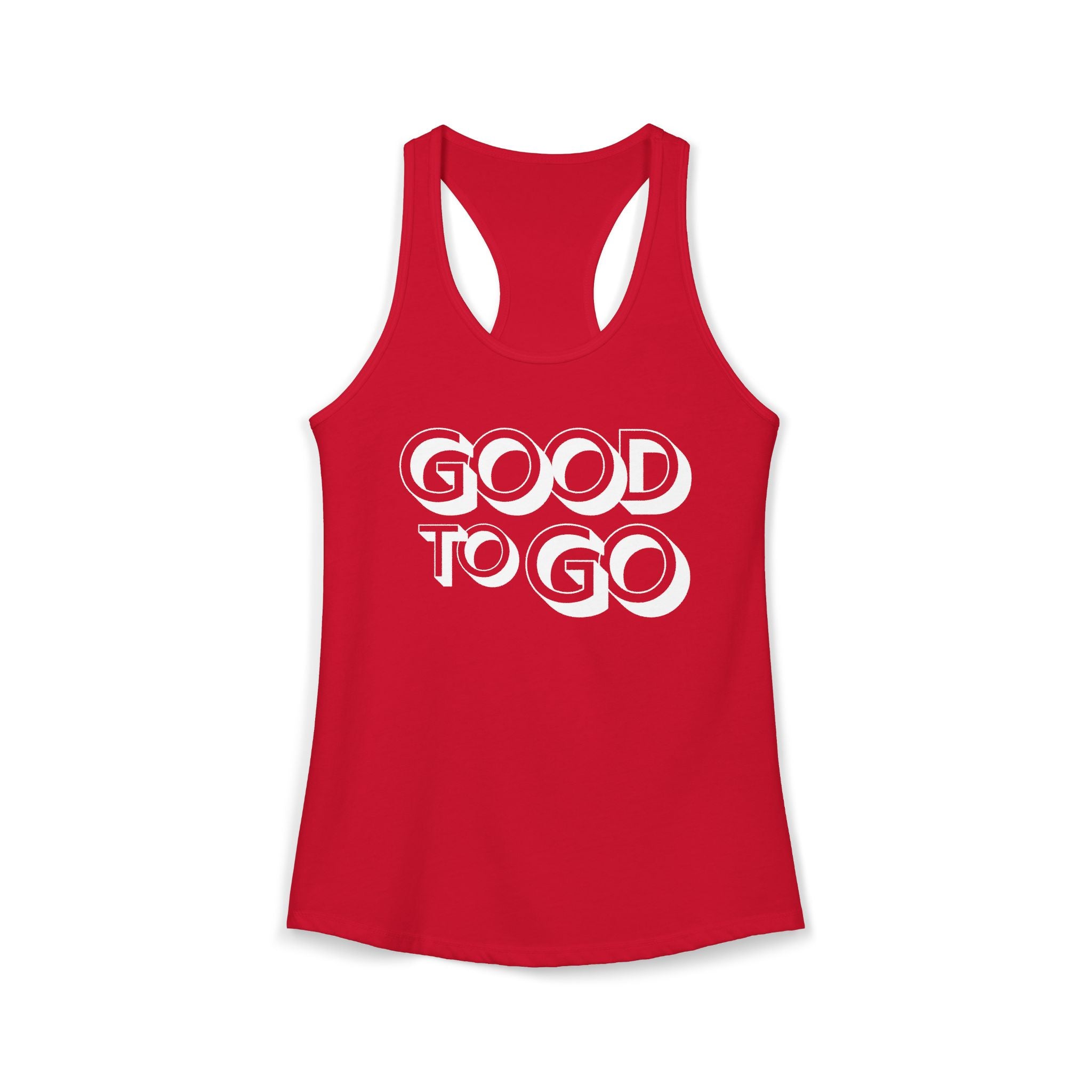 "Good To Go" Women's Racerback Tank (Next Level)