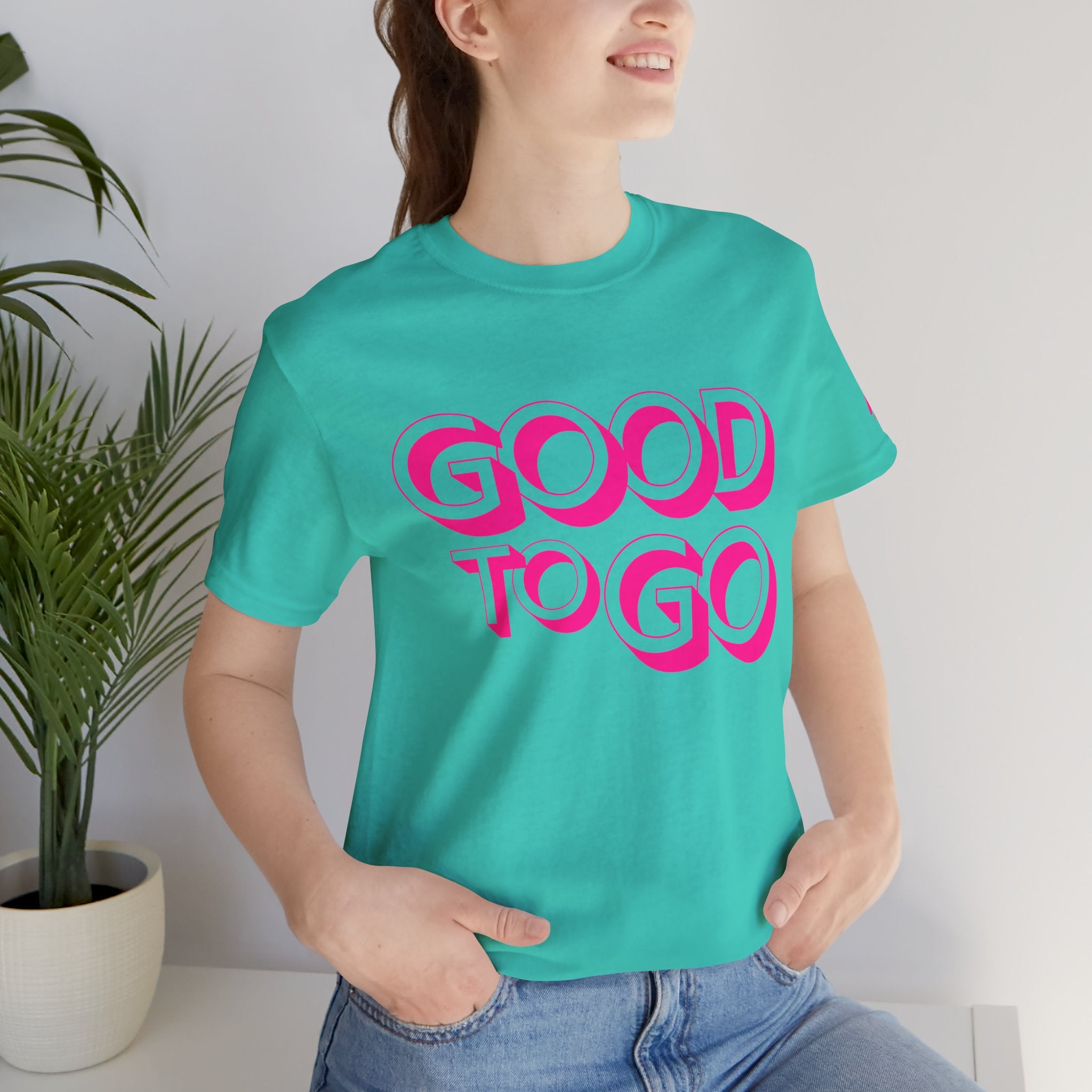 "Good To Go" Jersey T-Shirt (Bella + Canvas)