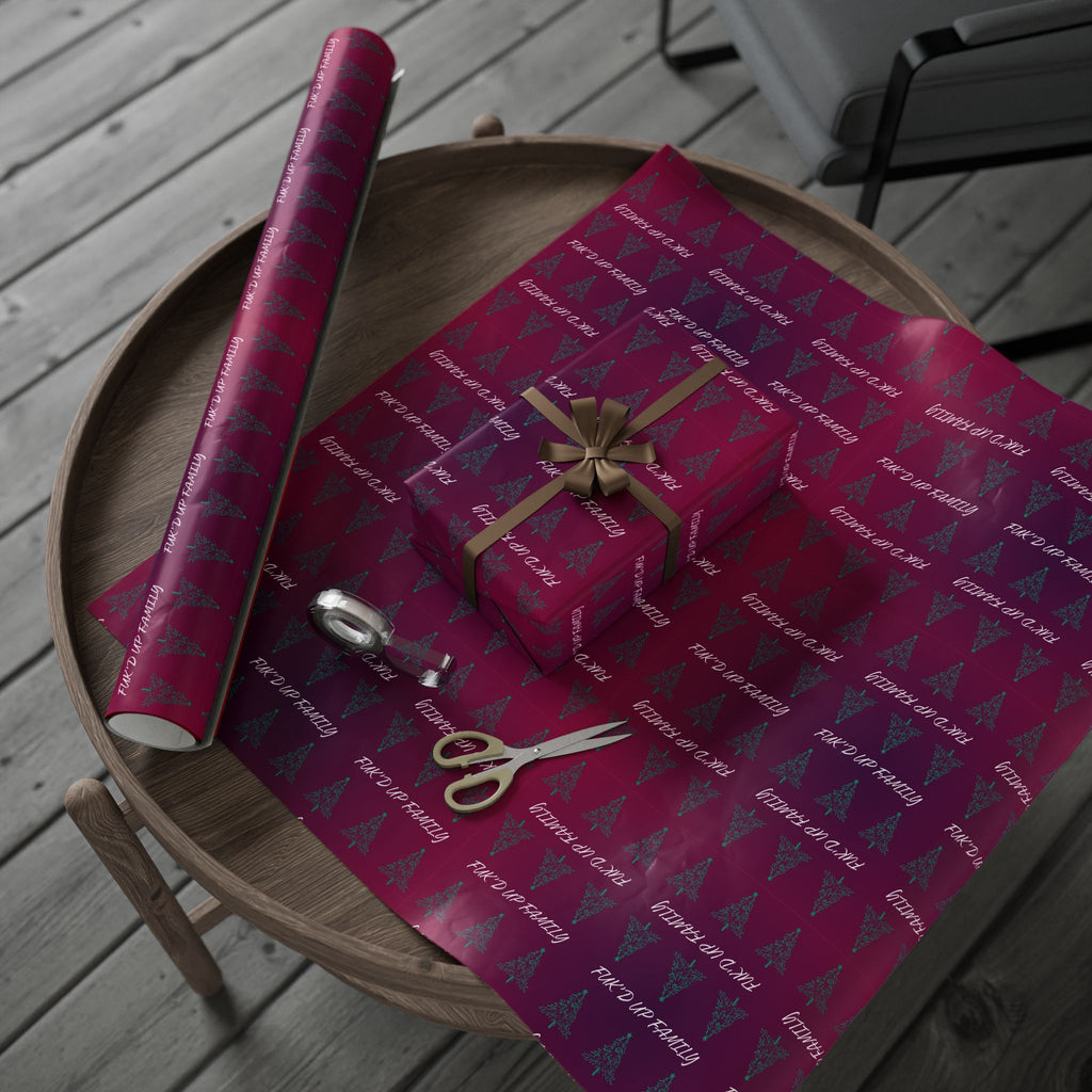 "FUK'D UP FAMILY" Gift Wrapping Paper