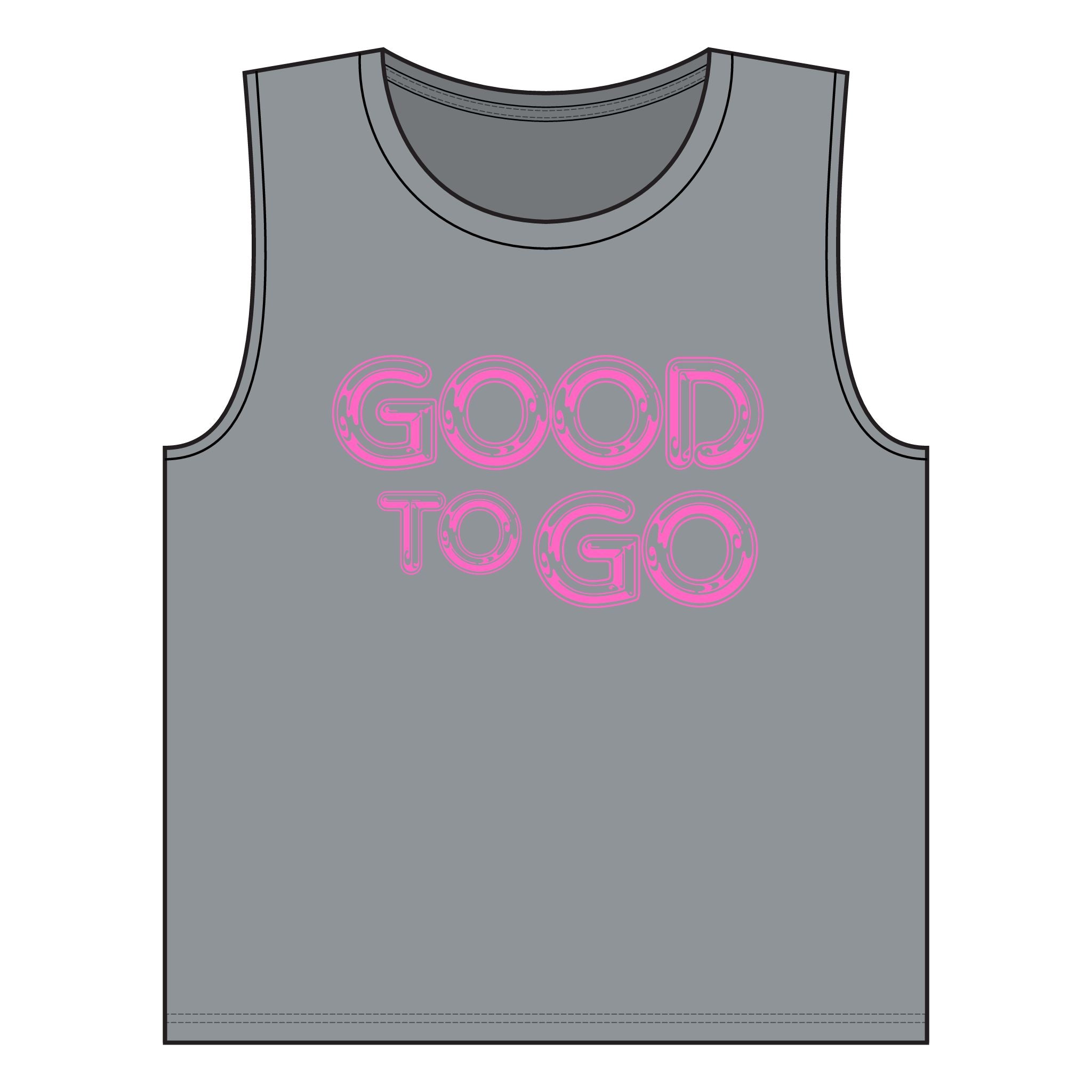 "Good To Go" Women's Jersey Muscle Tank (Bella + Canvas)