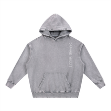 Load image into Gallery viewer, Snow Wash Hand-Frayed Heavyweight  Hoodie
