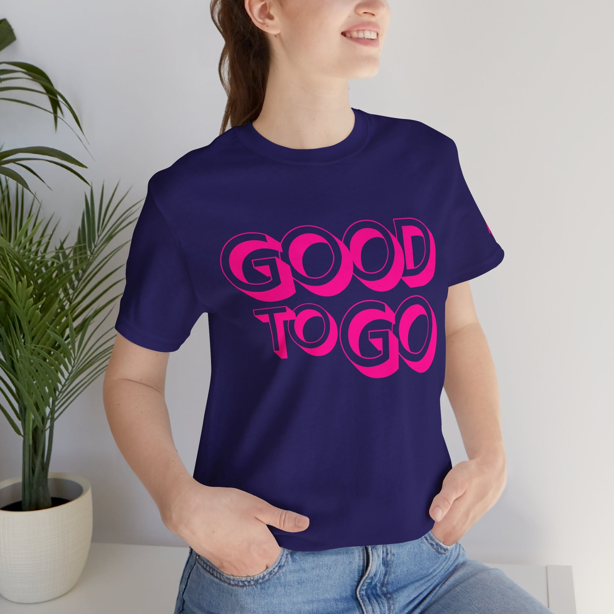 "Good To Go" Jersey T-Shirt (Bella + Canvas)
