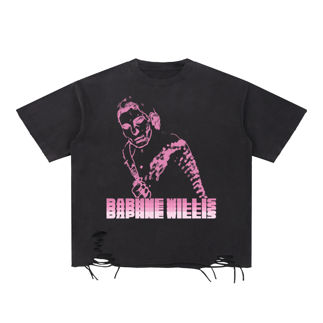 Daphne Willis - Raw-Hem T-Shirt