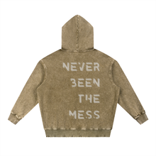 Load image into Gallery viewer, Snow Wash Hand-Frayed Heavyweight  Hoodie
