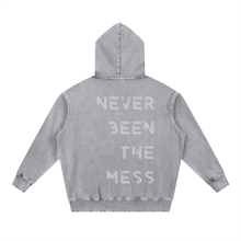 Load image into Gallery viewer, Snow Wash Hand-Frayed Heavyweight  Hoodie
