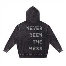 Load image into Gallery viewer, Snow Wash Hand-Frayed Heavyweight  Hoodie
