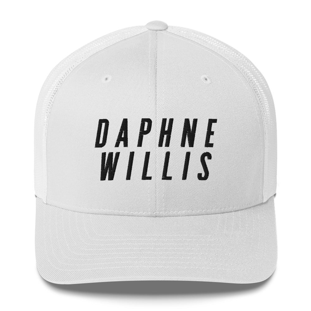 Daphne Willis Print Trucker Cap