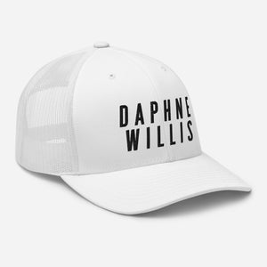 Daphne Willis Print Trucker Cap